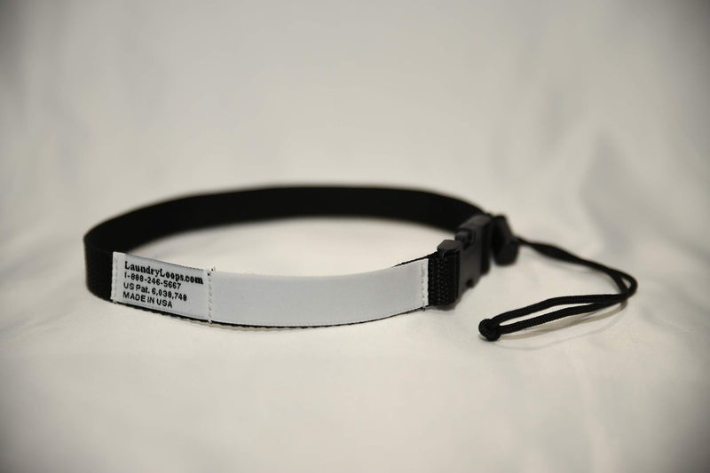 Laundry Loops Laundry Loop with Sock Snare, Premium Black Laundering Strap - Image 1
